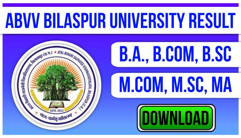 Bilaspur University Result 2024